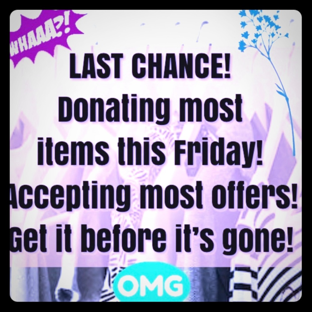 Last Chance!